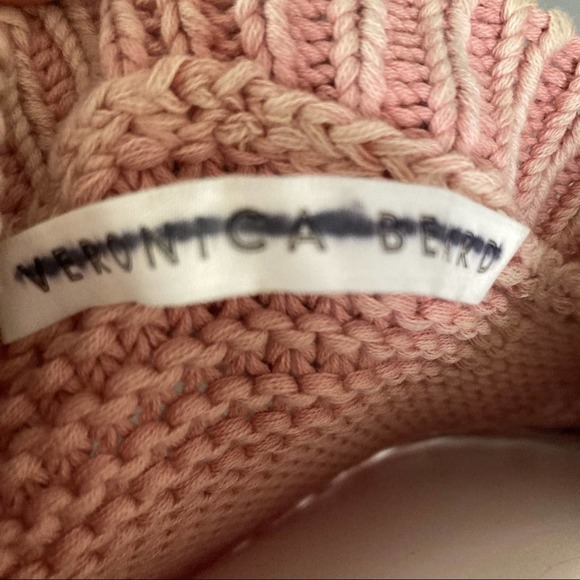 Veronica Beard sweater pink rope texture extra small - Picture 5 of 5